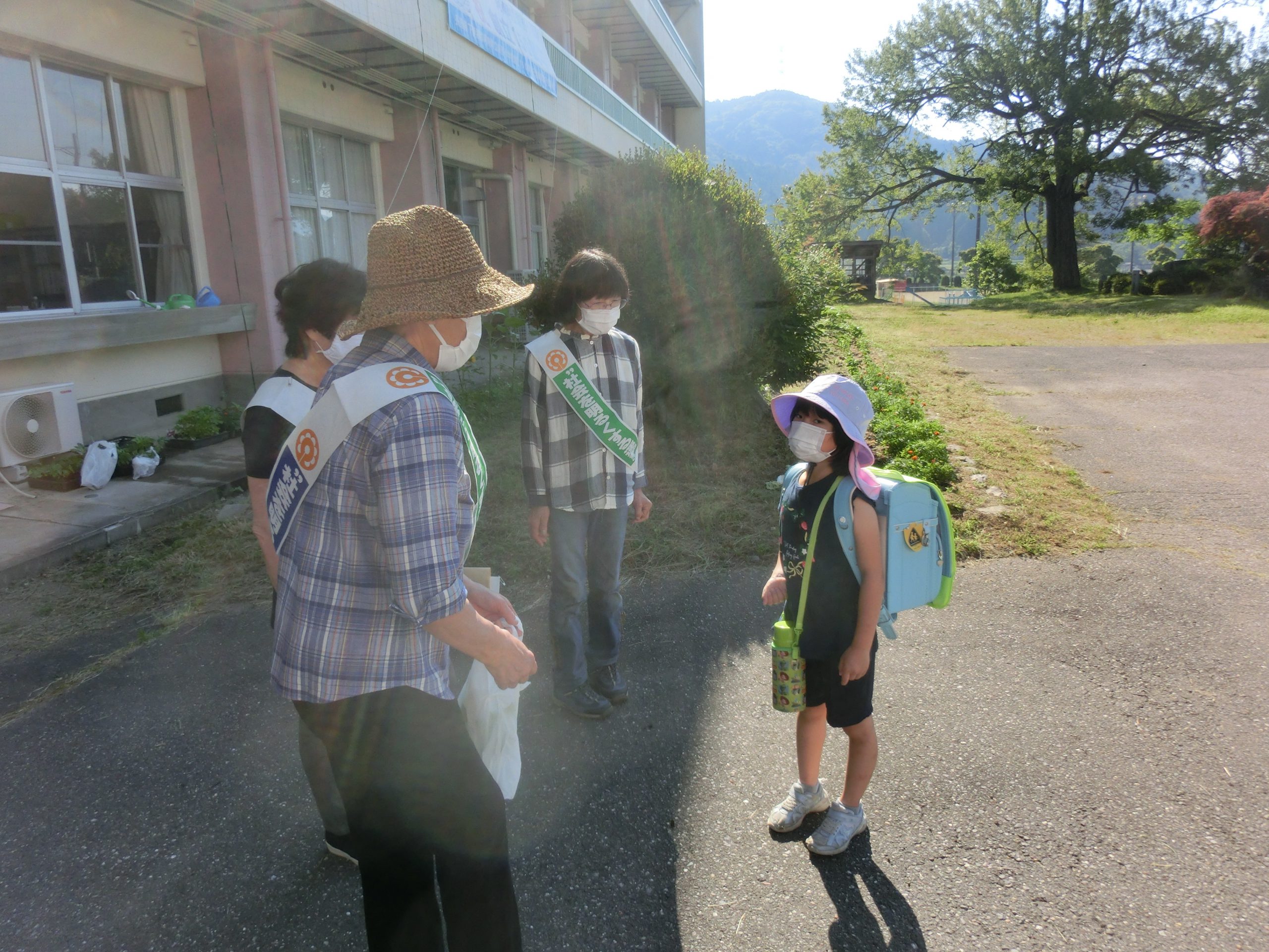 長野県阿南町立新野小学校 長野県の南端、新野千石平の小学校です